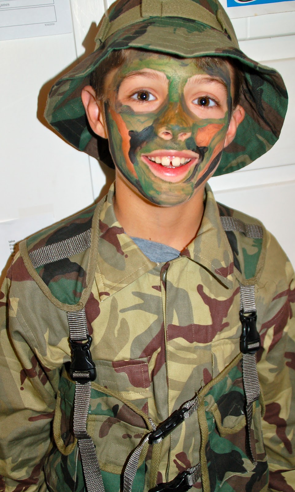 Army Face Painting