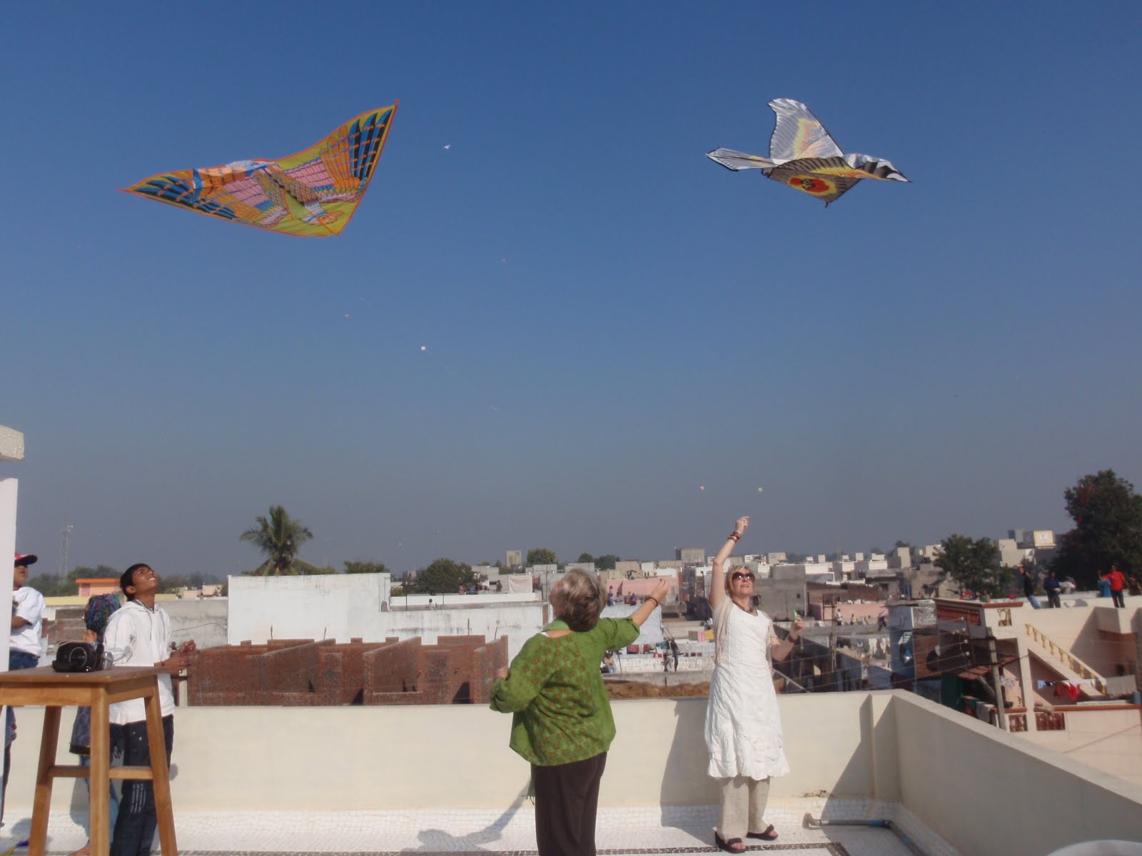 Reinhold's Musings Seventh Day in India Kite Flying Festival