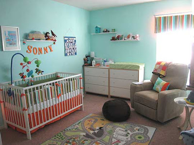 Aqua Baby Room