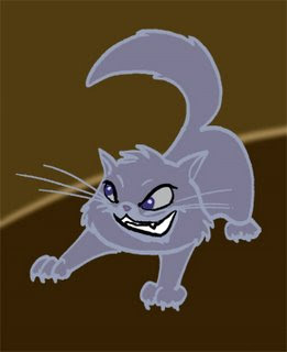 Cartoon Evil Cat