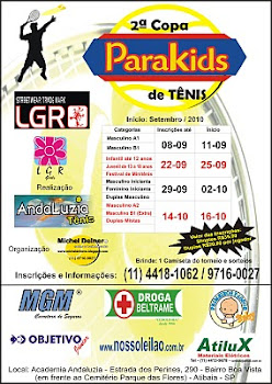 2º Copa Parakids de Tênis 2010