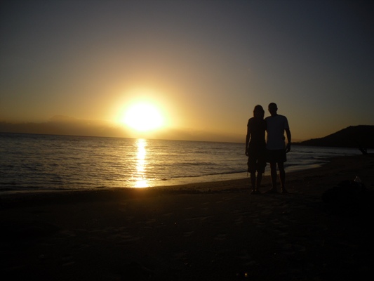 COUCHER DE SOLEiL COTE EST