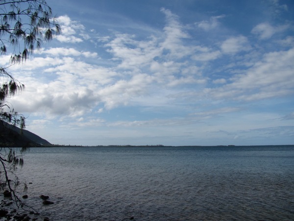 Entre ciel et mer - Yaté en juillet 2010