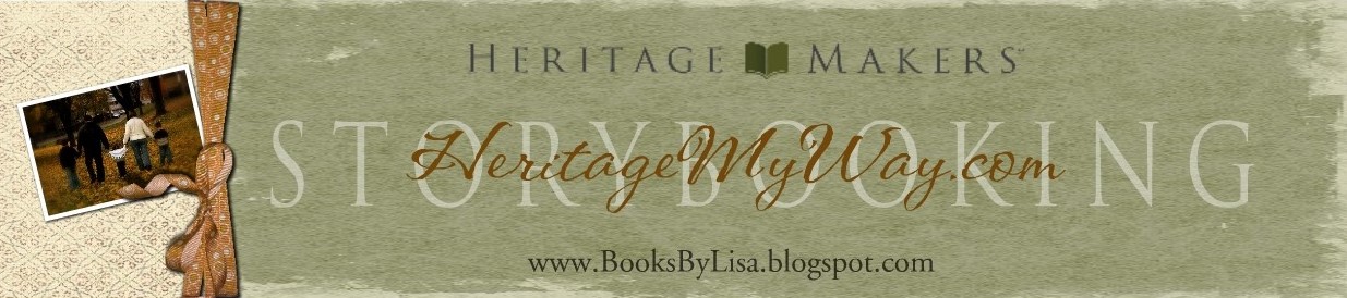 Heritage My Way: Lisa deLange - Heritage Makers Personal Publishing Consultant