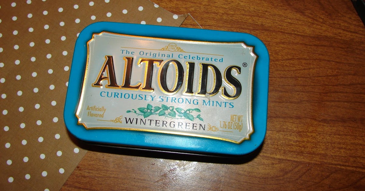 Altoids Wintergreen Tin