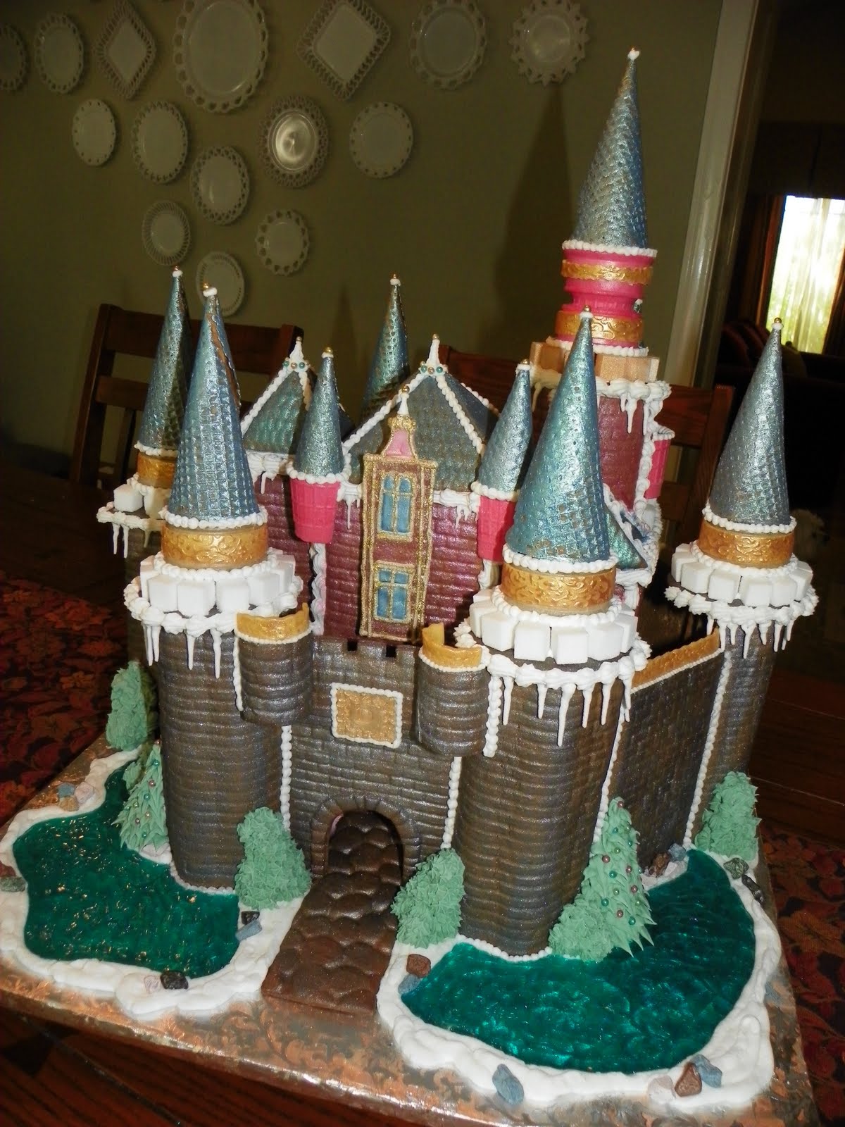 Plumeria Cake Studio Gingerbread Castle 2010