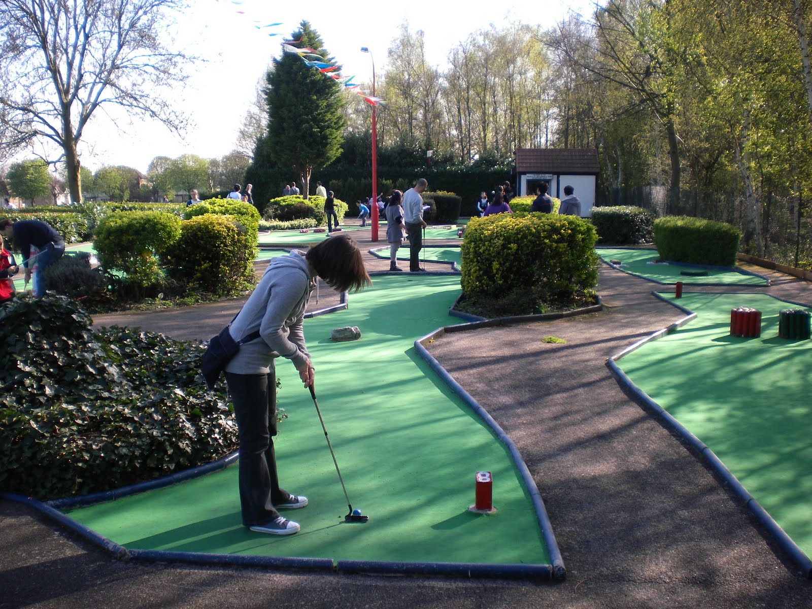 The Ham and Egger Files Crazy World of Minigolf Tour Course Visit