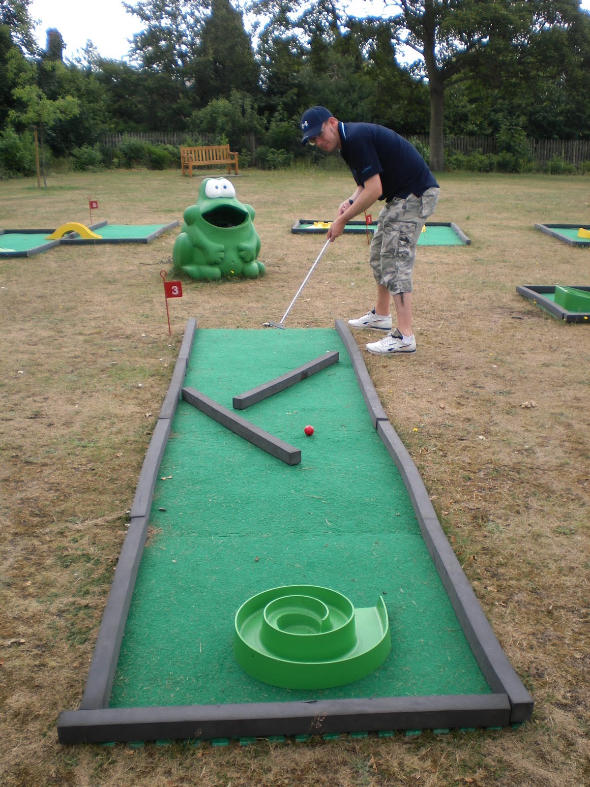 The Ham and Egger Files Crazy Golf in Ipswich (Christchurch Park