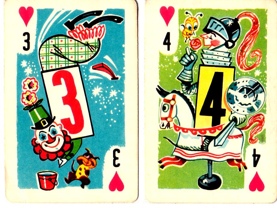 vintage crazy eights card game