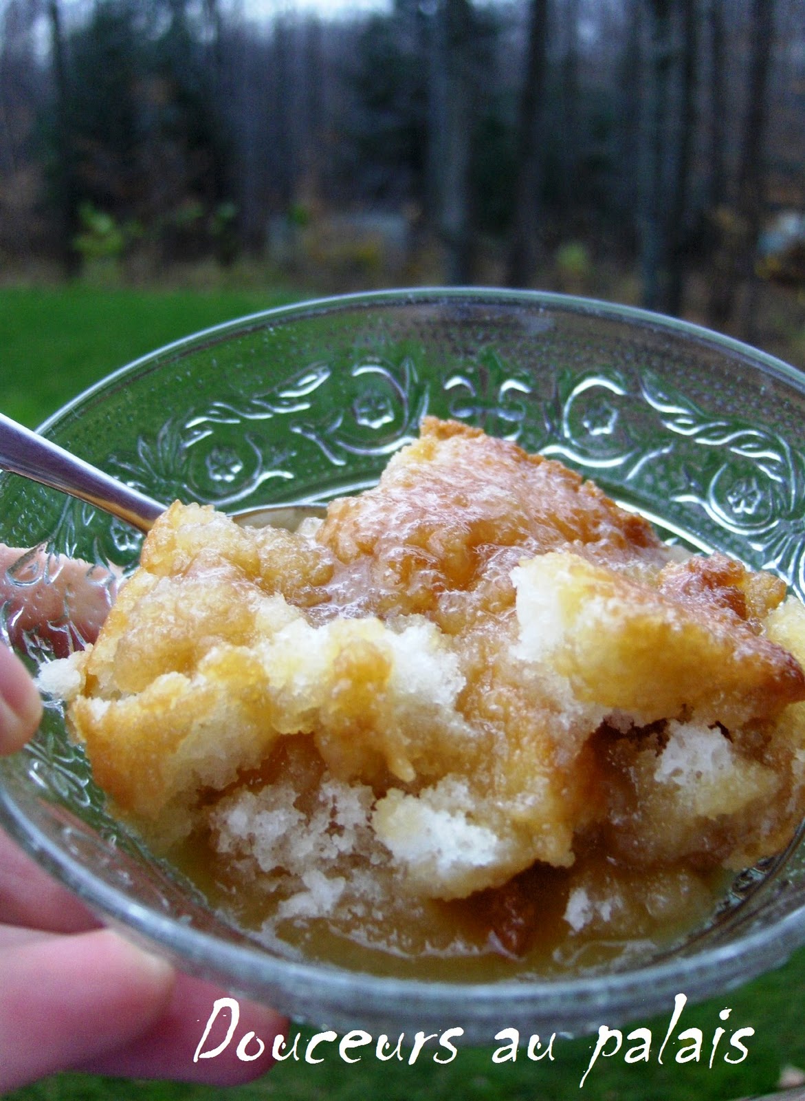 Douceurs au palais Pouding chômeur au sirop d'érable
