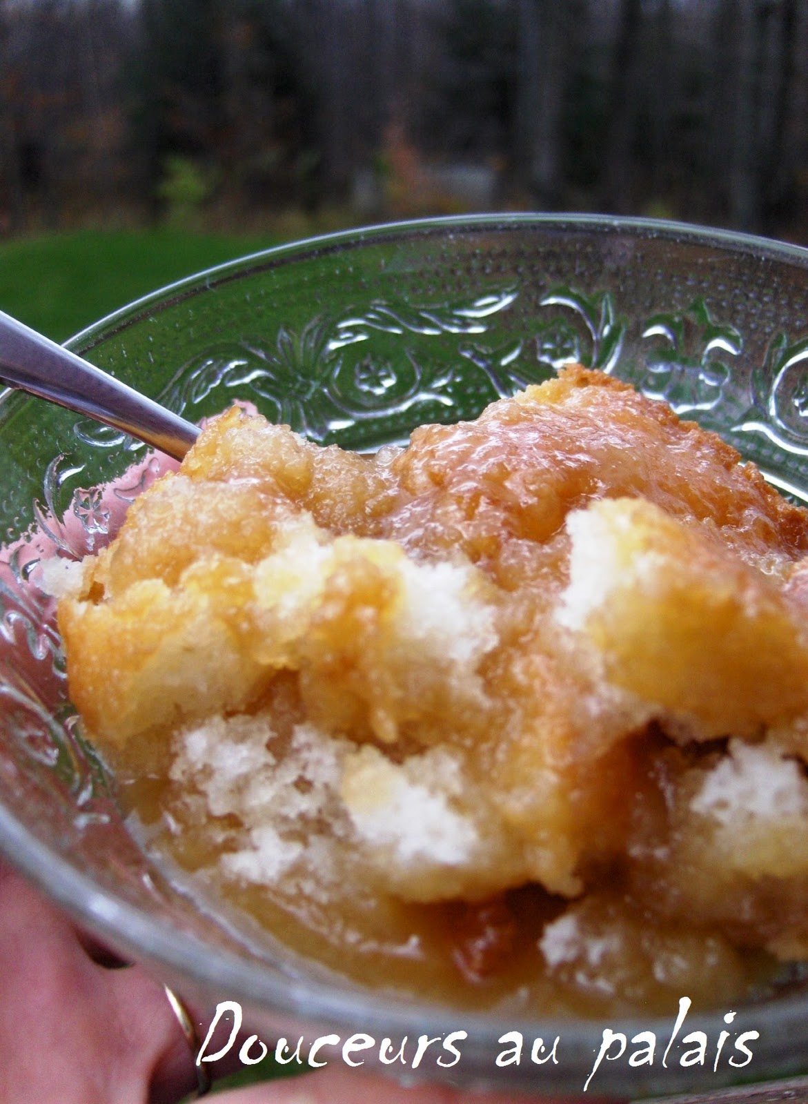 Pouding chômeur au sirop d'érable