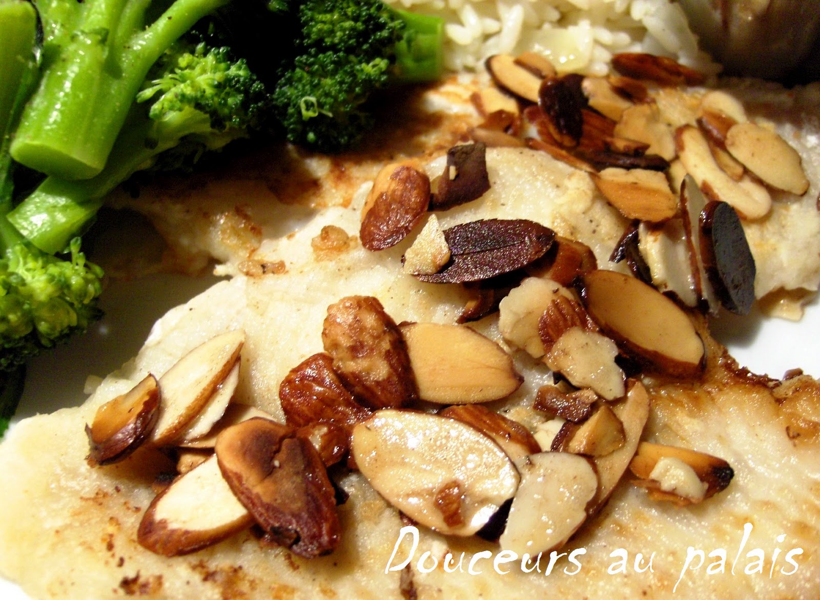 Filets de sole amandine