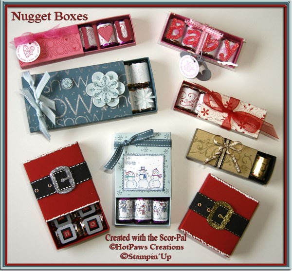 Crafting with SueR Nuggets Nuggets and more Nuggets!! I Love Chocolate!