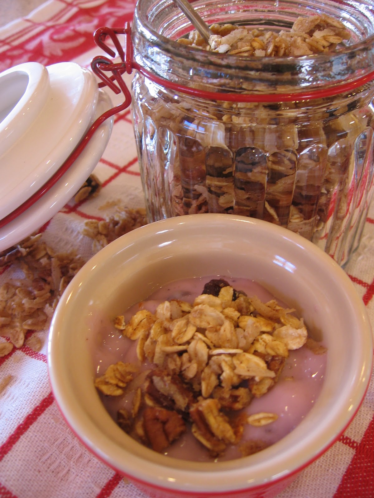 cookin' up north Toasted Oat Granola Recipe