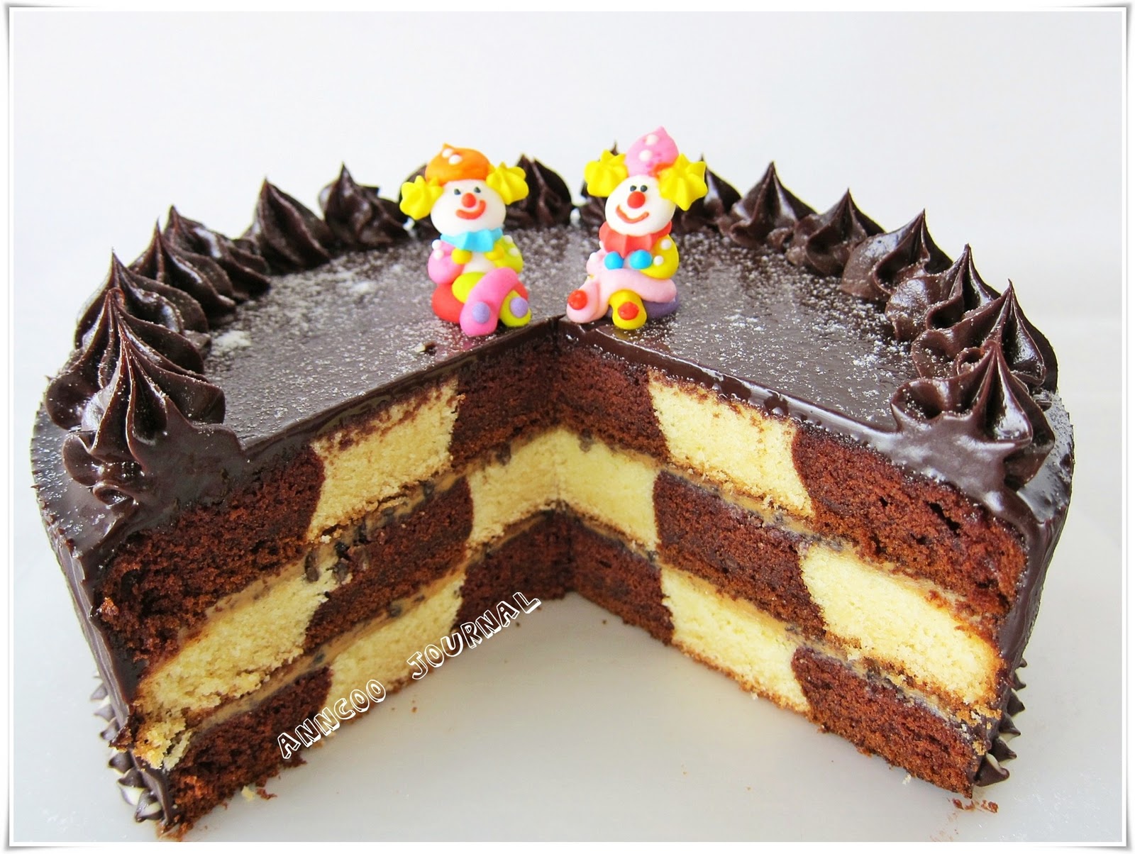 Checkerboard Chocolate Cake Anncoo Journal Come for Quick and Easy