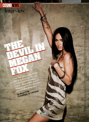 Megan Fox Cosmo Magazine Picture