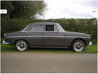 ROVER P5B SALOON 35 1968 fitted with factory