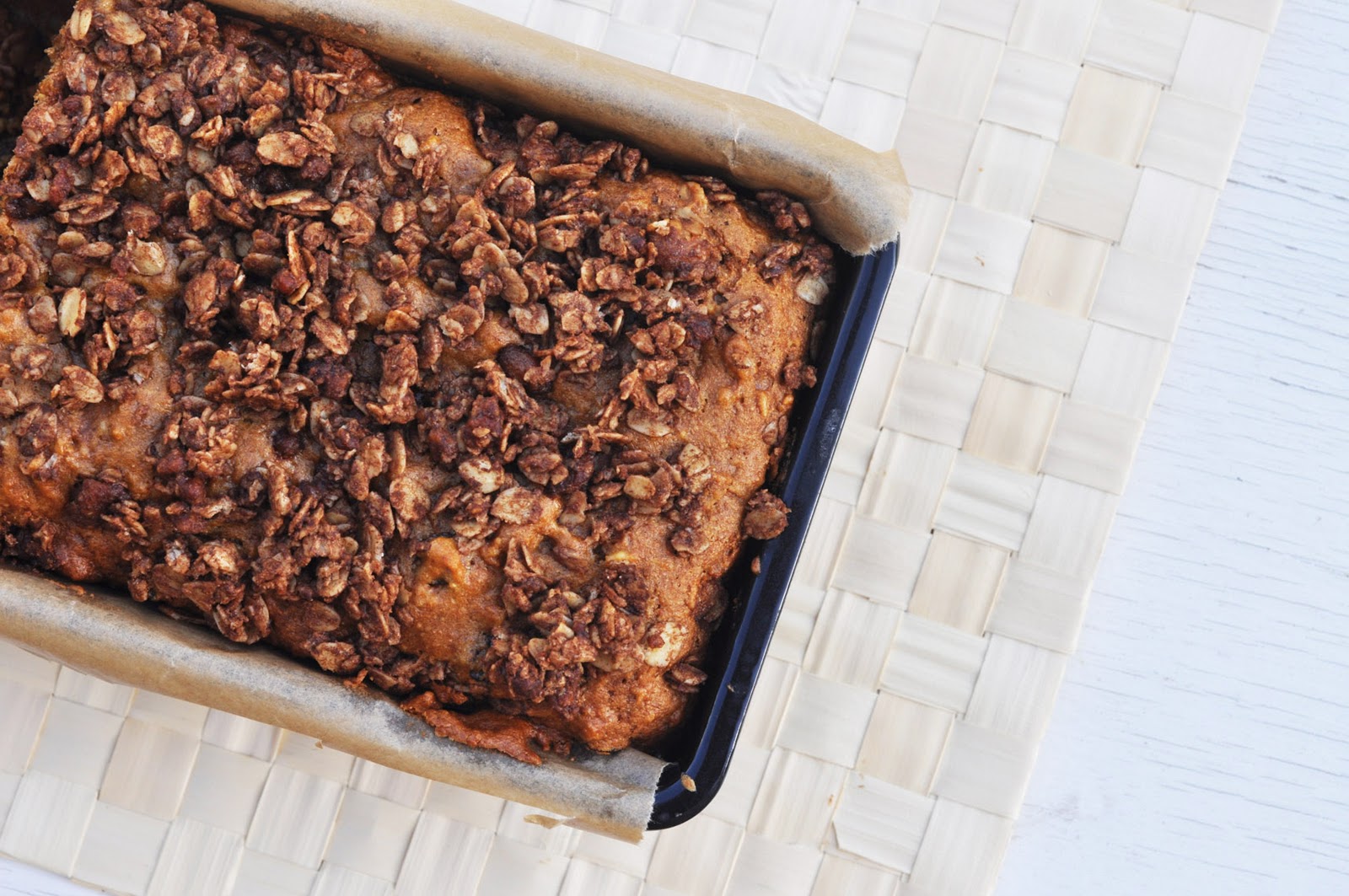 Anja's Food 4 Thought Cinnamon Raisin Oatmeal Cake