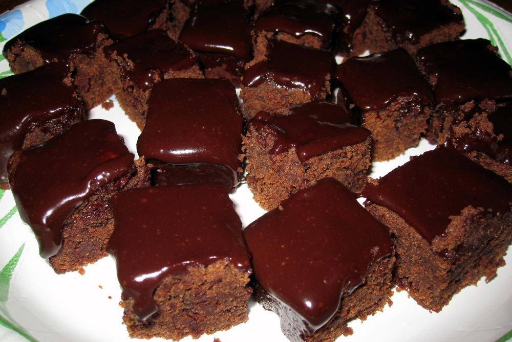 Happy Go Marni Kosher for Passover Macaroon Fudge Bars Baking