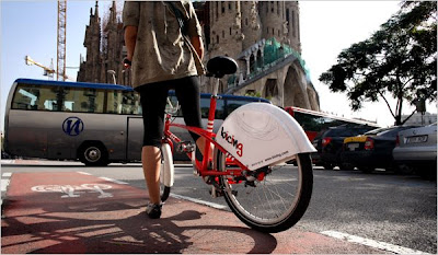 Image of Bicing bike share from Barcelona