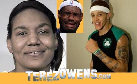 delonte west tattoos dime magazine. lebron james mom delonte west.