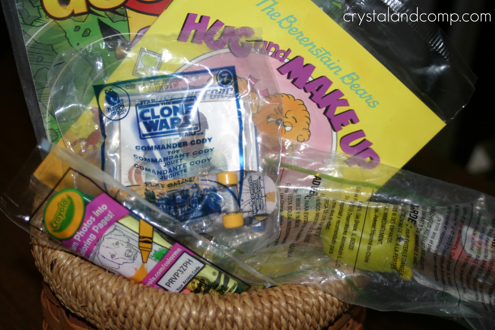 What to do with Happy Meal Toys