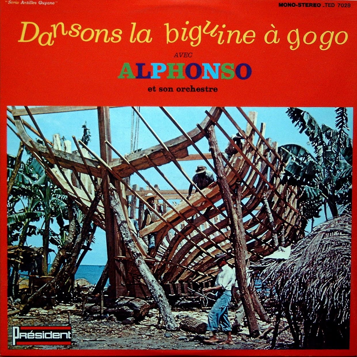  Alphonso - Dansons la biguine à Gogo (1960) (Vinil rip) Ted+7028