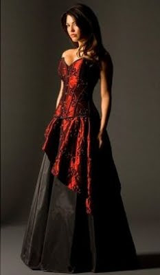 gothic abendkleider - gothic kleid