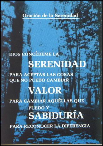 oración de la serenidad