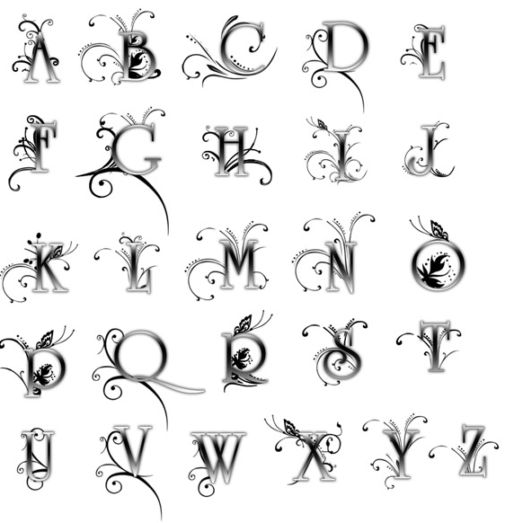 Tattoo Fonts Cursive