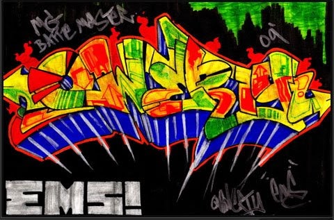 The Graffiti Design 3d Tribal Alphabet Bubble Letters Graffiti