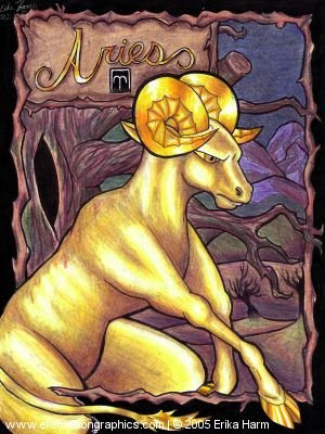 Symbol Aries love forecast