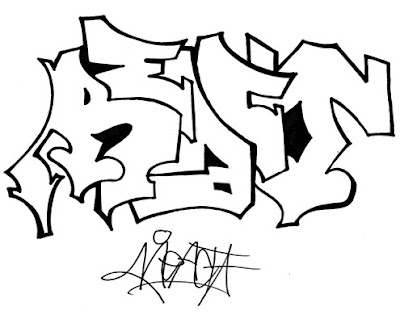 Graffiti Alphabet X