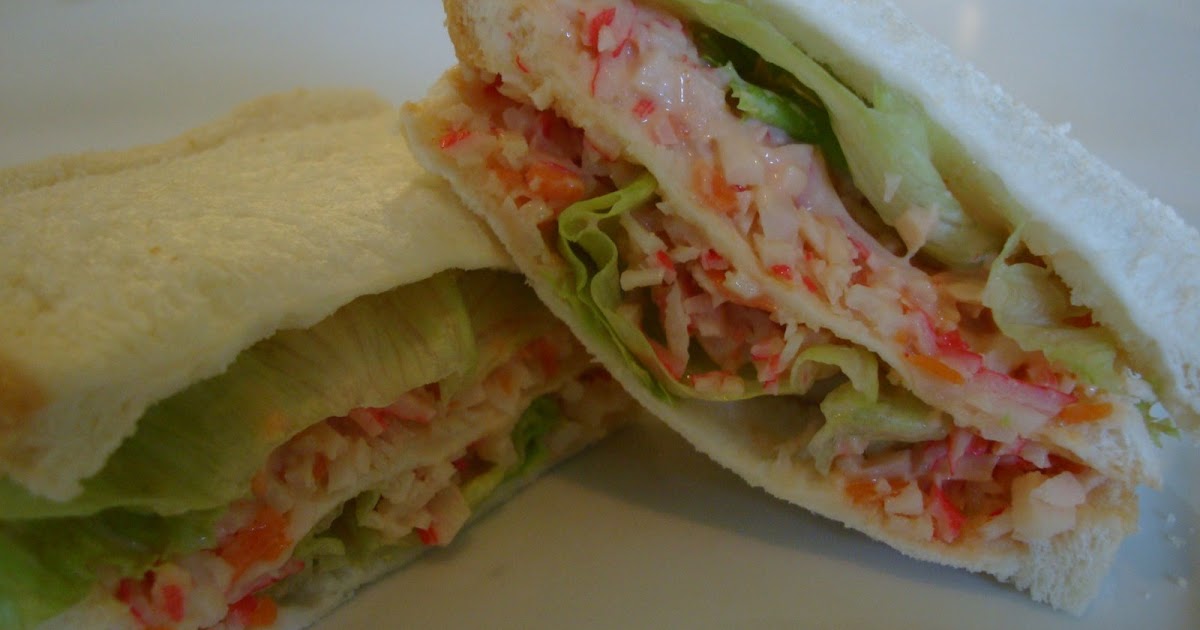 CANDLE Triple Decker Crab Stick Sandwich