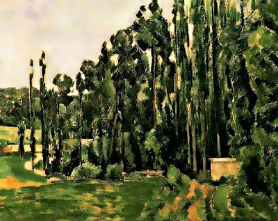 Els pollancs (Paul Cézanne)