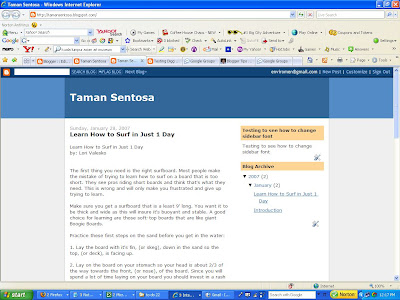 testing changing font of blogger sidebar 1