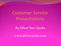 Customer service presentation pdf