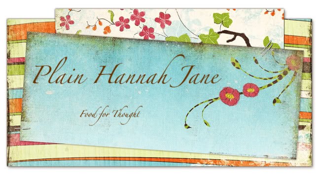 Plain Hannah Jane