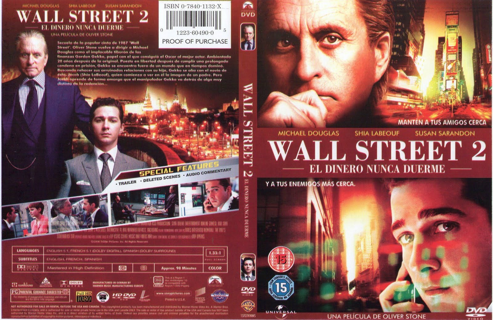 ELCINEENSUSMANOS WALL STREET 2 (THRILLER)