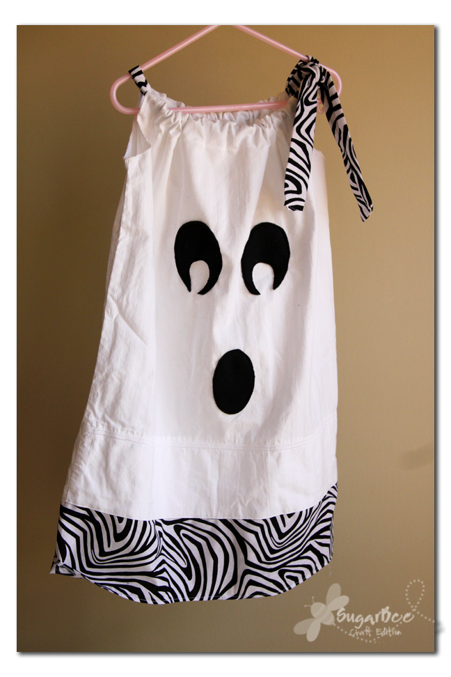Pillowcase Ghost Dress Sugar Bee Crafts
