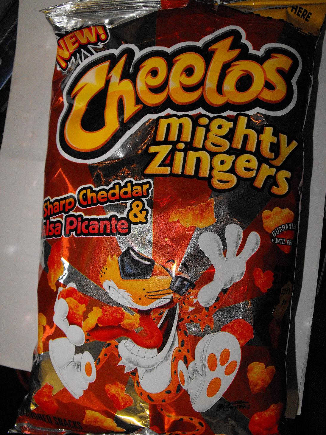 Hot Chicks Eatin' Spicy Chips Snack 117 Cheetos Mighty Zingers Sharp