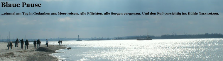 Blaue Pause