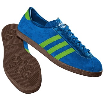 adidas mit grünen streifen