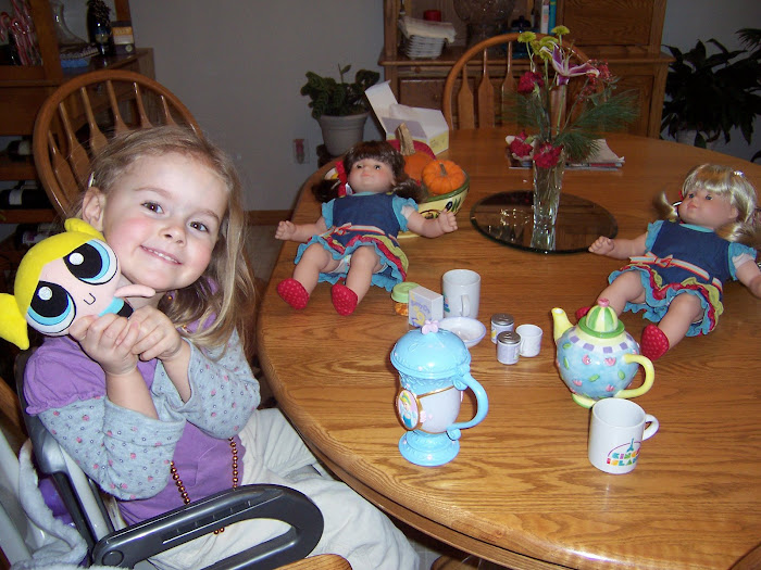 Kylie's Tea Party with the Twins