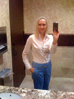 blue pants @ Brittany's Cleverly Titled Blog