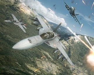 Ace Combat dog-fight
