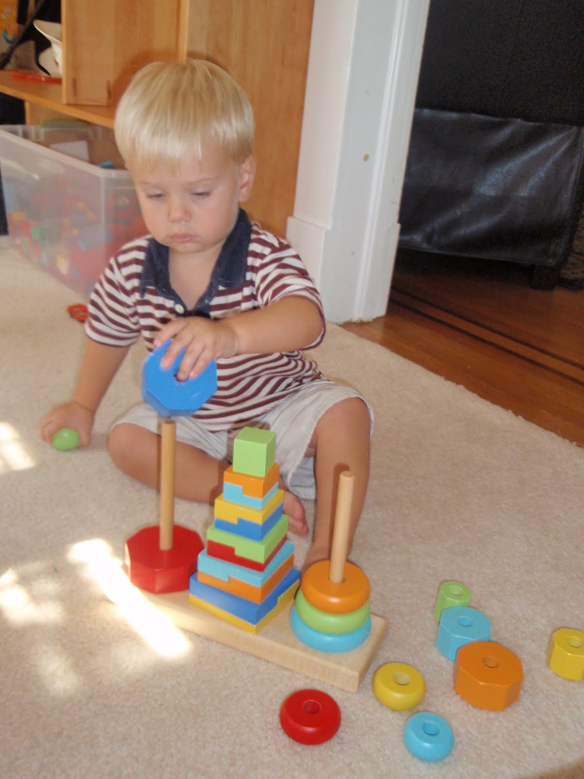 melissa and doug geometric stacker