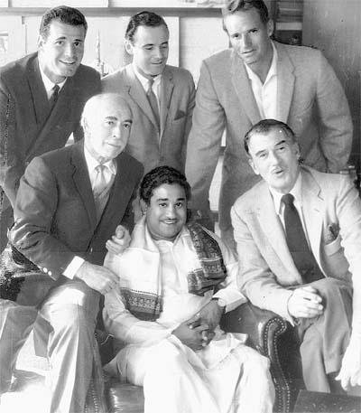 to R) Standing:Jim Garner,Jack ...