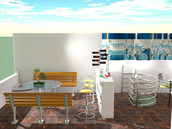 Roof Deck Garden Area