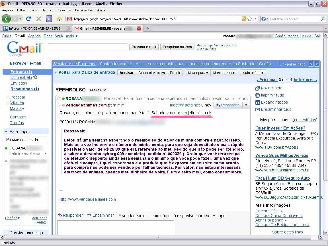 EMAIL & MSN TOCADOGIGA@GMAIL.COM ATUALIZAÇÃO DE